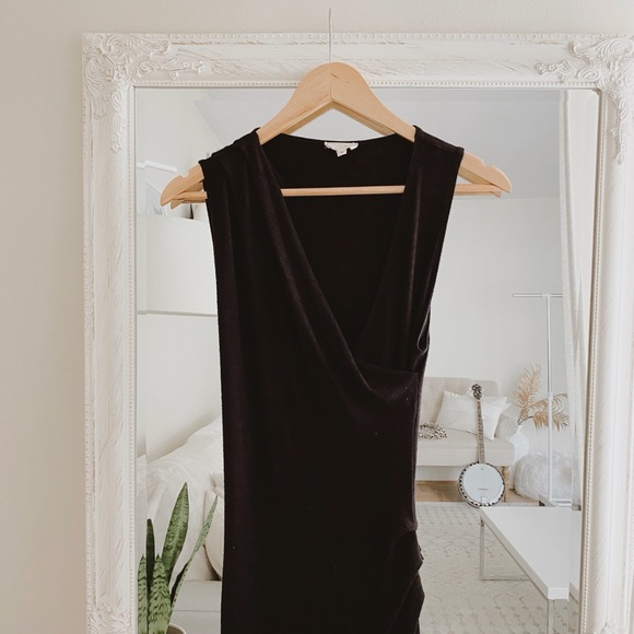 Wilfred Free Black Knit Maxi Dress - Picture 4 of 9